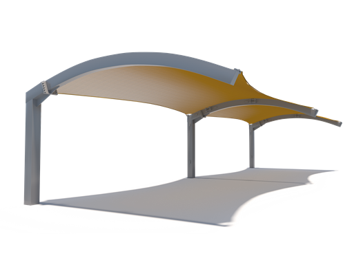 Panorama Cantilever Shade Structure | WillyGoat Parks and Playgrounds