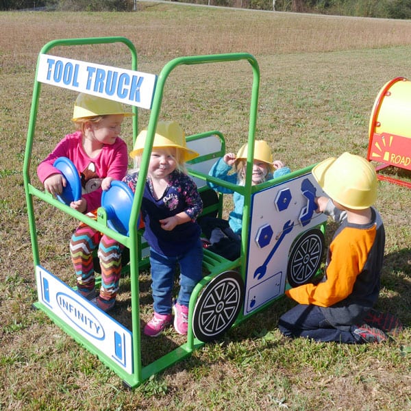 Road Crew Set - 5 Piece Fun Set | WillyGoat Playground & Park Equipment